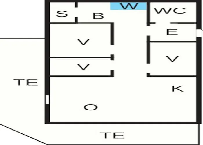 8 Person In Fjerritslev-by Traum Σπίτι διακοπών Torup Strand